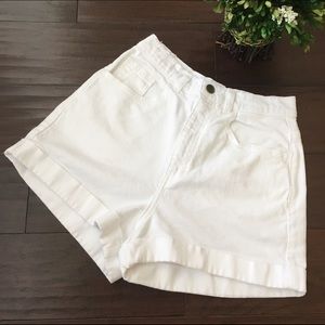 American Apparel White Shorts